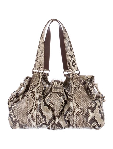 Michael kors python handbag + FREE SHIPPING 